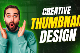 do timeless incredible high CTR thumbnail design using canva pro