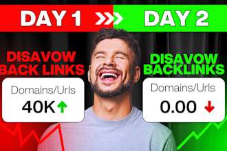 disavow toxic backlinks remove harmful seo links to reduce website spam score