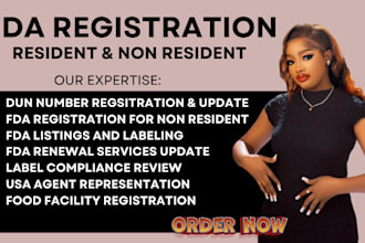 provide legal consultation fda, fda registration, 510k dossier, supplement label