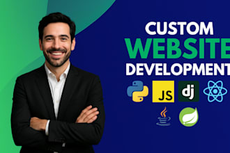 build your startup mvp website using react and spring boot
