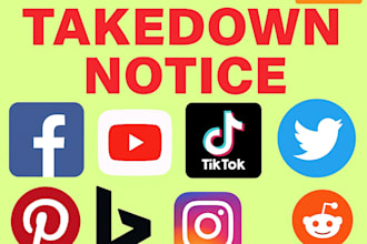 send dmca takedown notice and report to onlyfan,fb,reddit,yt,instagram, telegram