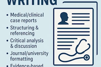 write case study report