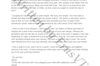 write you a solo voice acting script