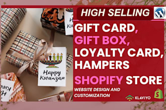 build sales boosting gift card shopify store gift loyalty card box website