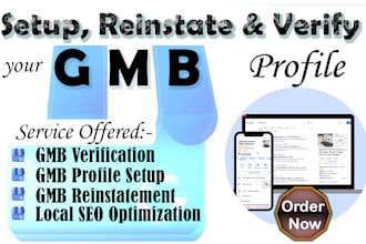 setup reinstate google my business profile with gmb profile verification
