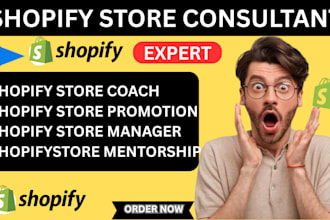 do shopify consultant, ecommerce mentor digital marketing advice shopify coach