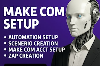 setup make, zapier, integromat automation, n8n automation airtable make com