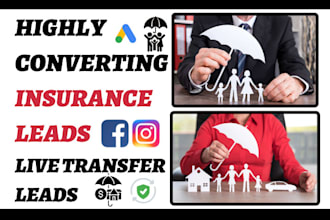 generate insurance leads life transfer leads life insurance appointment leads