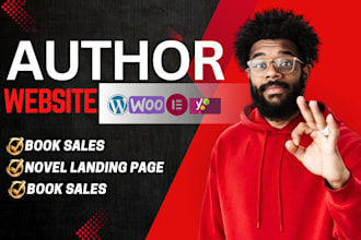 design author website, ebook website, ebook author website, ebook landing page