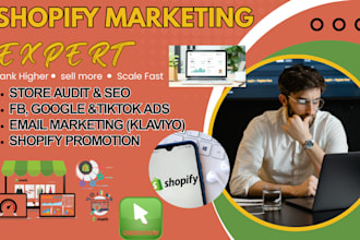 setup klaviyo and shopify integration and setup email flows