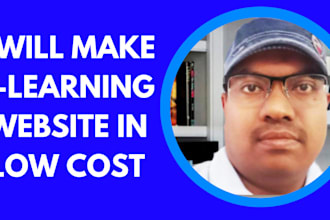 make a professional education or online course website