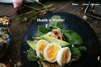 develop a web design and chatbot solution
