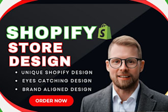 design shopify dropshipping store, build shopify store, redesign shopify website