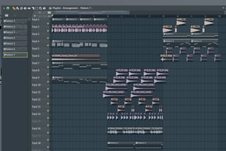 produce an edm, trap or pop beat or song