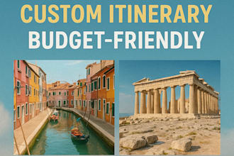 plan your travel itinerary