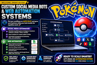 build social media bot, twitter bot, tiktok, instagram bot, auto purchase bot