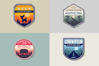 create a modern, vintage hand drawn logo for business growth