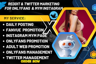 do onlyfans fansly promotion nsfw ai twitter x  instagram mym chatter management
