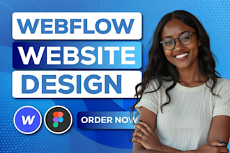 design, redesign webflow website, webflow website development, figma to webflow