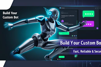 develop custom telegram bots or discord bot for your business or community