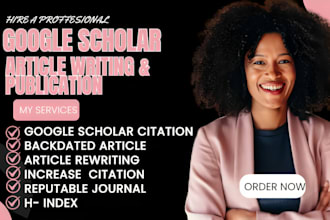 write and publish research article, google scholar citation backdate peer review
