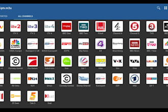 build buffer free m3u playlist for iptv app and live tv channel for users