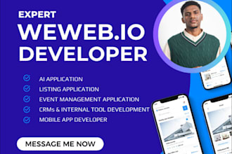 do functional web app fully built on weweb io and airtable weweb expert