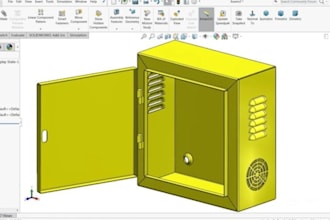 do sheet metal design laser in solidworks dxf 2d drawing cnc 3d model autocad