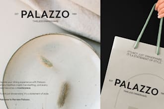 craft a unique logo and visual identity that captures your brand essence