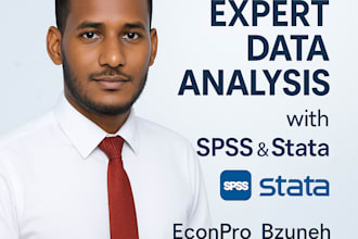 do professional data analysis using spss and stata