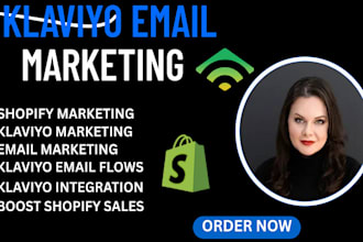 setup shopify klaviyo email marketing email flows to boost shopify sales