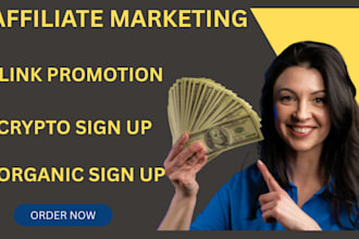do website promotion, affiliate marketing crypto promotion