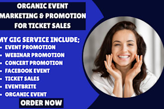 assist you in promoting and marketing your event, eventbrite promotion