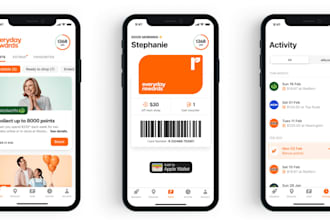 develop loyalty app, reward app, loyalty referral discount app API integration