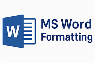 professionally format and edit your word document
