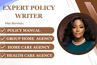 write home care policy manual, employee handbook, assisted residential living