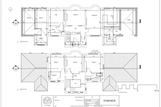 design floor plans and house blueprints with autocad