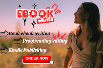 ghostwrite 30k words ghost book writer ebook ghostwriter kindle ebook writer