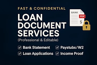 do reconcile bank statement PDF to editable format