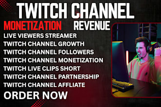 twitch channel promotion,twitch partnership monetization,twitch affiliate,growth