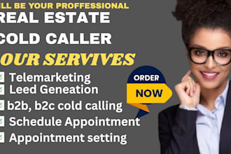 do real estate cold calling telemarketing appointment setting virtual assistant