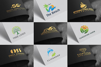 do minimalist luxury business logo design