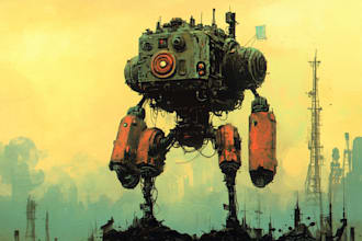 design your favorite warhammer character art illustration