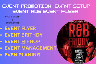 promote event flyers nightclub dj party eventbrite concerts to tergeted audienc