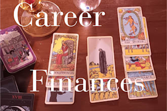 deliver a written career and finance reading within 24 to 48 hours
