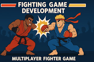 do fighting game development, fighting video games, multiplayer fighter game