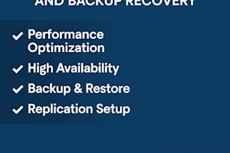 be your professional mysql dba for tuning, innodb cluster, and backup recovery