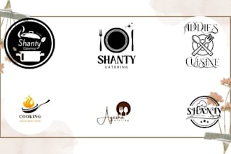 design, revamp food bbq cafe coffee shop bar bakery truck restaurant logo brand
