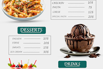 design modern business flyers or posters for your events or promotions