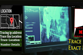 trace and find location of any person,ip trace,osint location trace ,person find